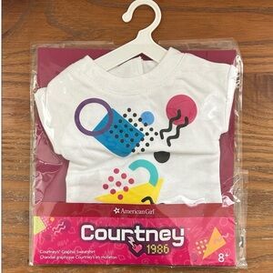 American Girl Courtney 1986 Graphic Design Sweatshirt